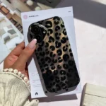 قاب پلنگی طرح Golden Leo مناسب گوشی آیفون