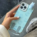قاب لابوبو طرح Masa labubu با آویز مناسب گوشی آیفون - Image 4